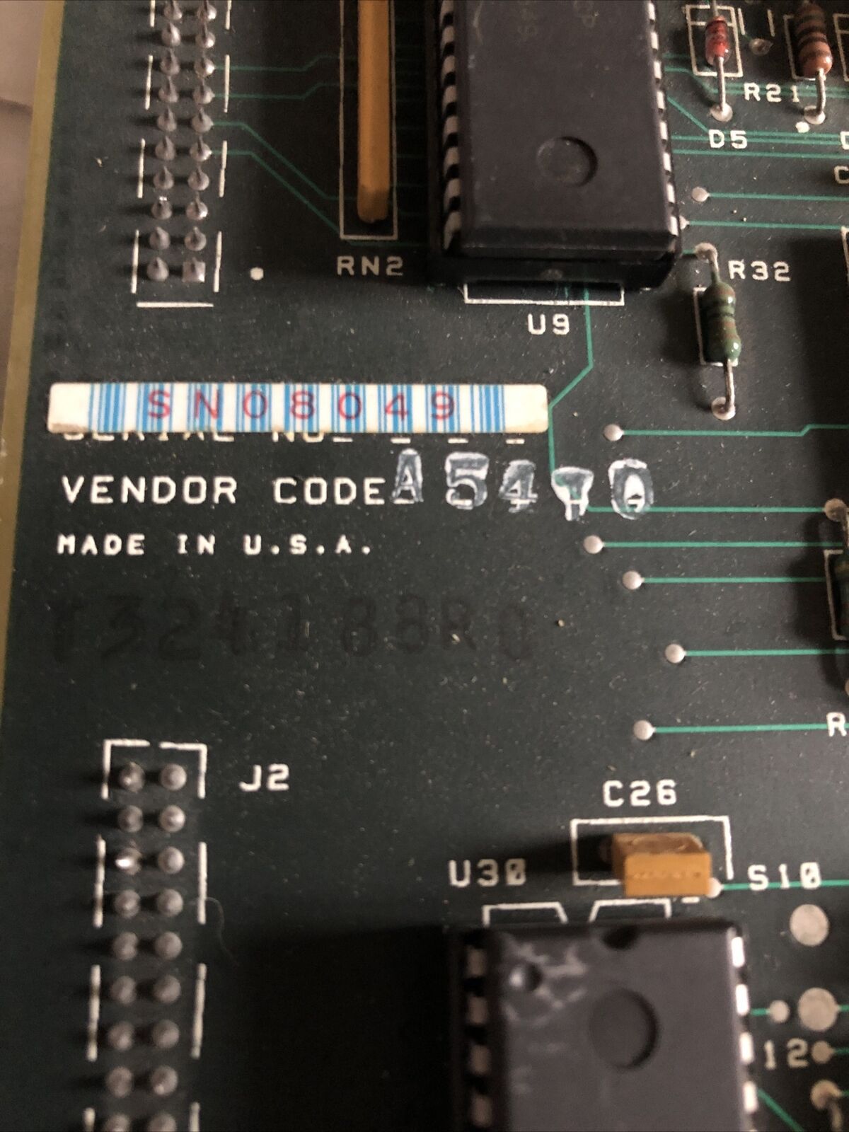 Rockwell E20117-1,C129614 Rev00,128625,124441 Board Keyboard Controller Apcs,Sh