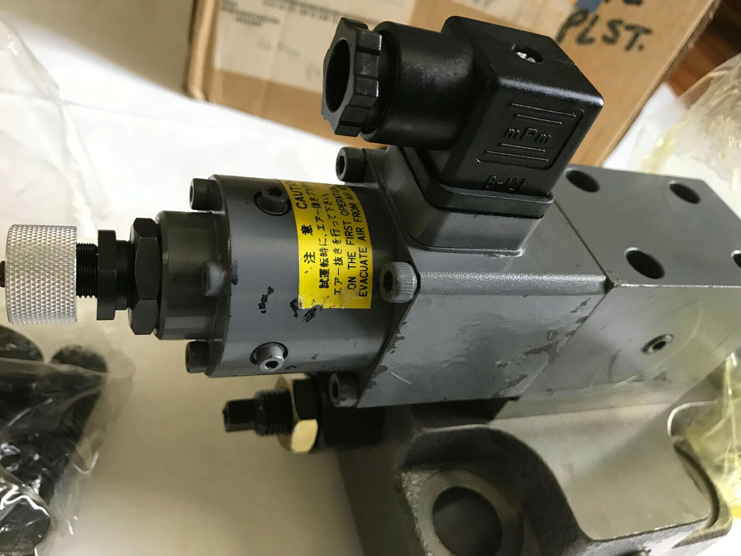 Tokimec Cvu-40-C3-J39-W-245-10-Ja109,Epcg2-01-21011 Hydraulic Cartridge Valve,Ah