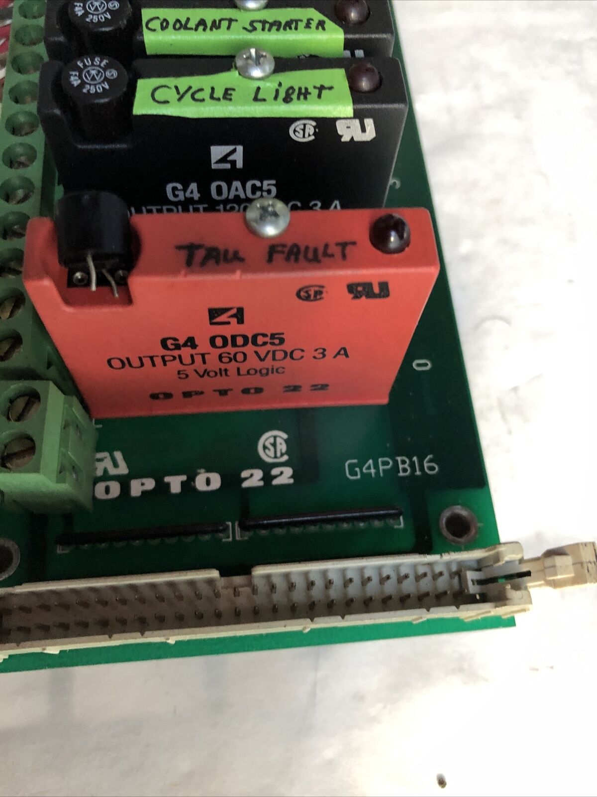 Opto 22 G4pb16, G4 Oac5,G4 Odc5, G4 Idc5  Circuit Board ,Fe