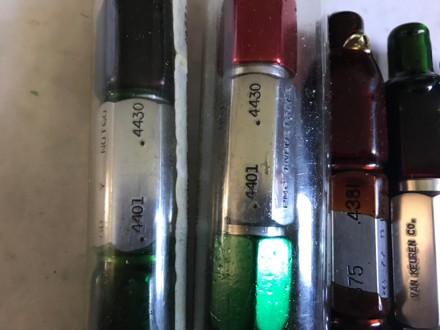 Lot Plug Gage Go Nogo Van Keuren .4401,4430,4375,4381,40,50,401,411,4640,445,Es