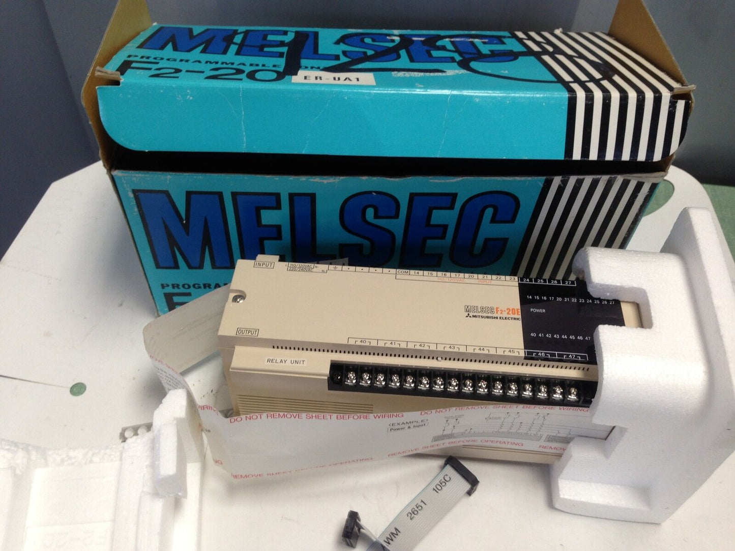 New  F2-20Er-Ua1 Mitsubishi Programmable Controller Melsec F2-20E,Fl,Fb