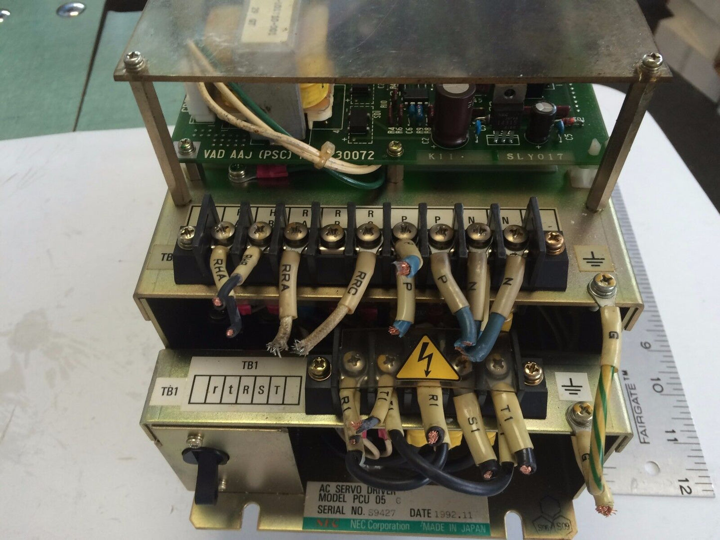 Nec Pcu 05C Cnc Ac Servo Drive Vad Aaj (Psc) 193-230072,Cr