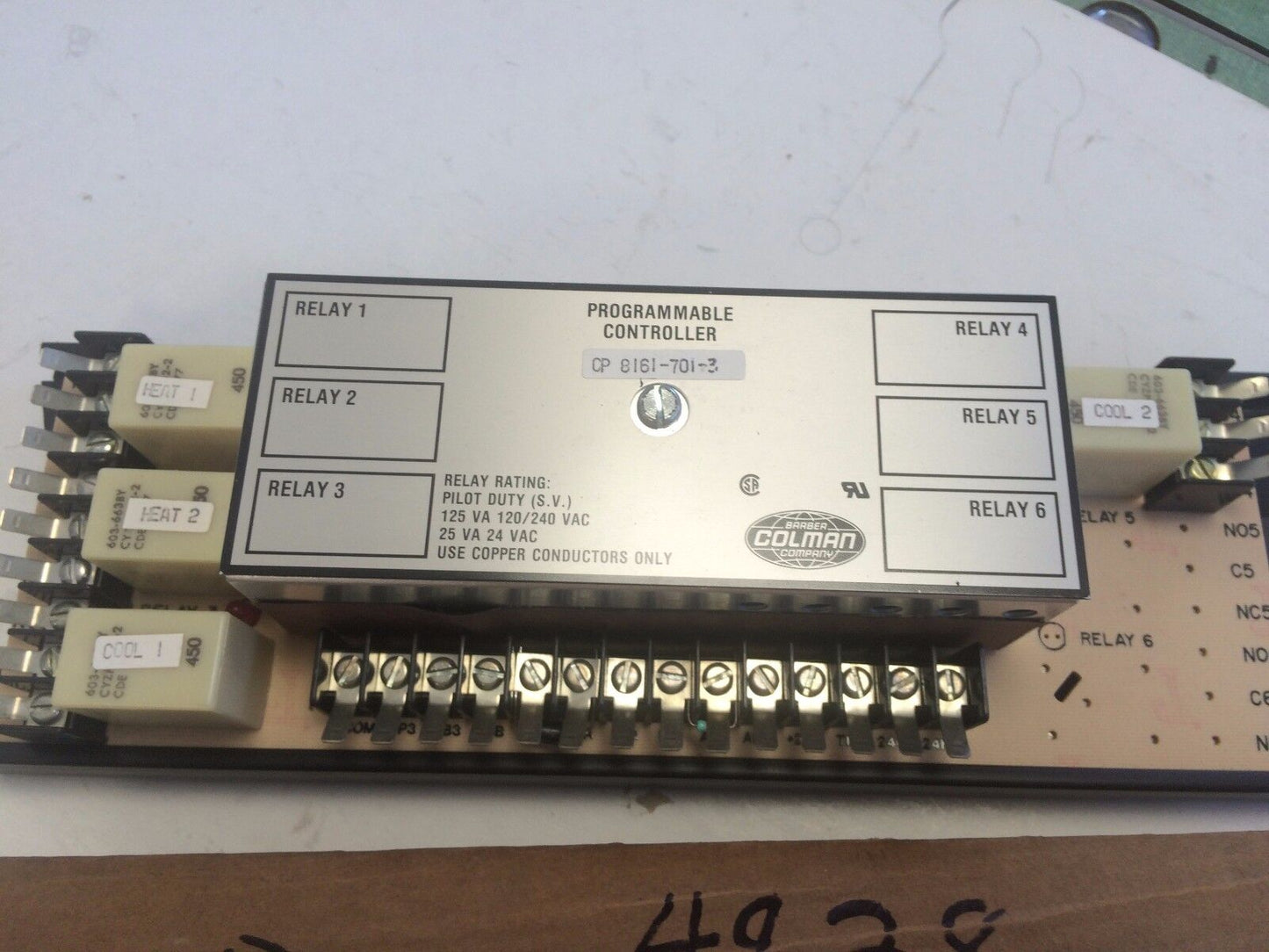 New Barber Colman Cp-8161-701-3 Programmable Controller,Ct