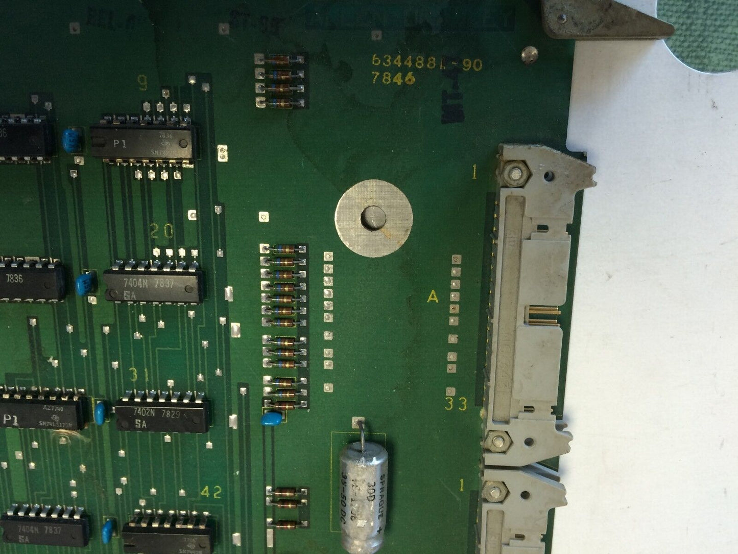 Allen Bradley Upi,634488A-90 Pc Board Tape Read/Punch Interface 634488A,By