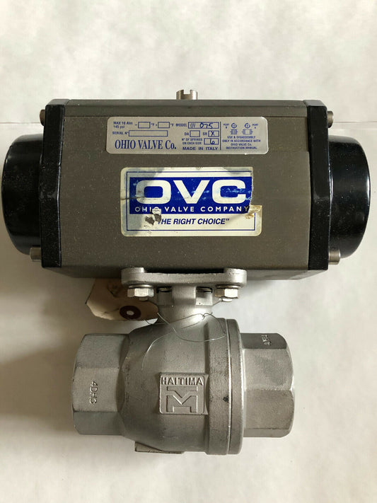 1 1/2 Ohio Valve Ov 075,266Ft-Dm 1 1/2 Sr6,Ov075,Ovc 0V075,4Dh3,Acutaor Valve,Ex