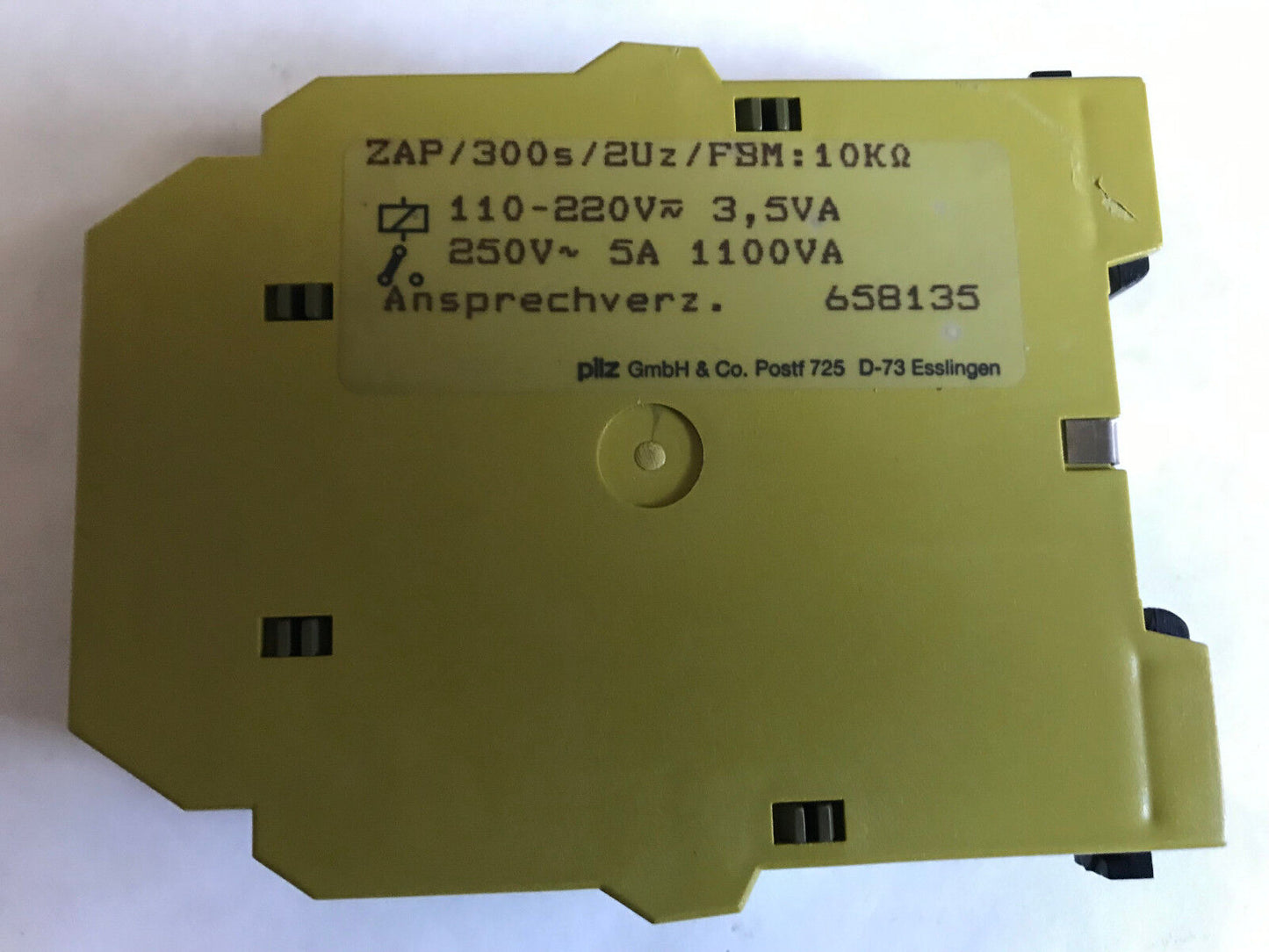 Pliz Zap,658135,Zap/300S/2Uz/Fsm 10Ka,Zap/300S/2Uz/Fsm:10Kω 110-220V Relay,Sh