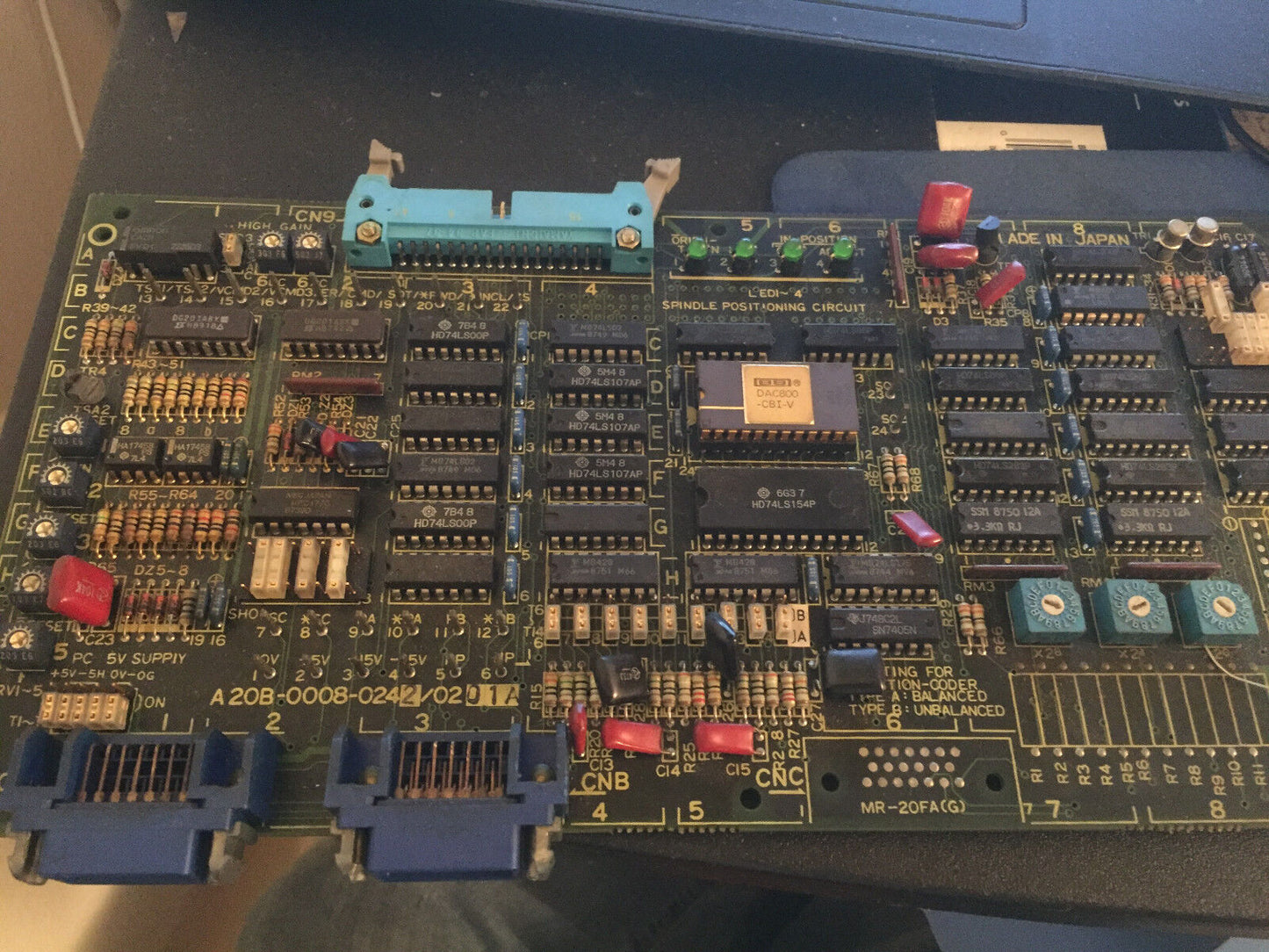 Fanuc A20b-0008-0242/0201A Spindle Positioning Pcb A350-0008-T244/06,Cz