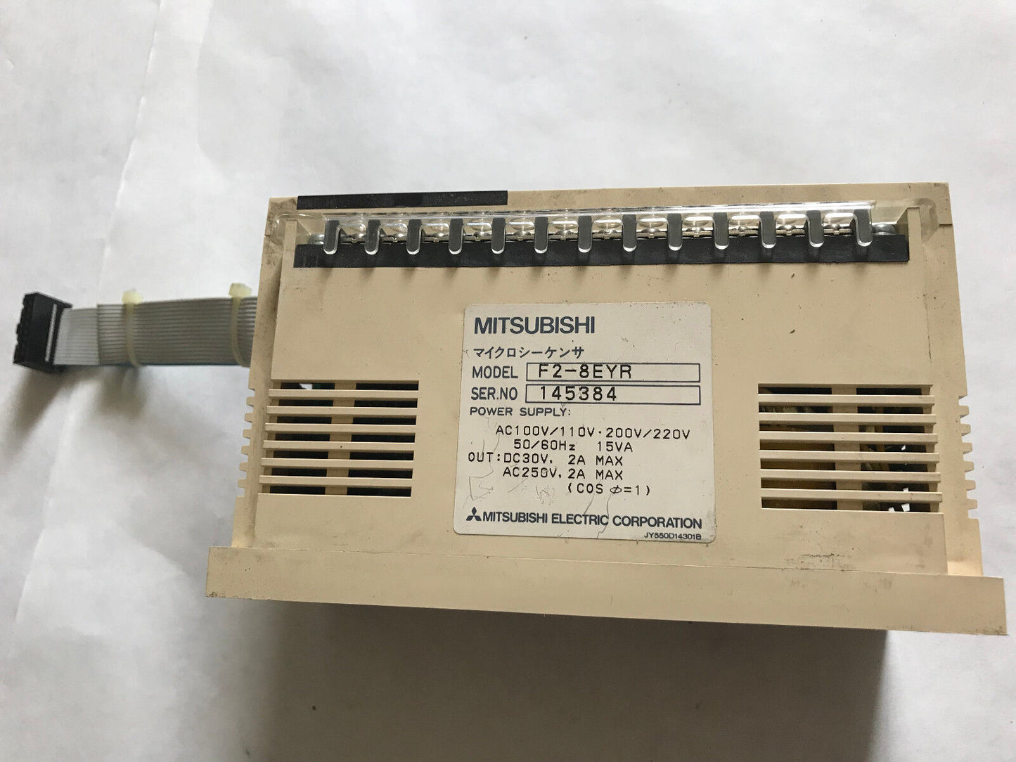 Mitsubish F2-8Eyr  Electric Melsec F2-8Eyr Melsec F2-8Ey Ac 110V 220V,Sa,Bu