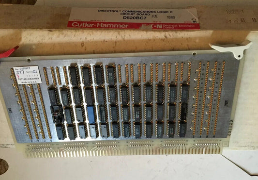 New  Eaton  D520bc7, Cutler-Hammer Corporation Logic Board,Bd