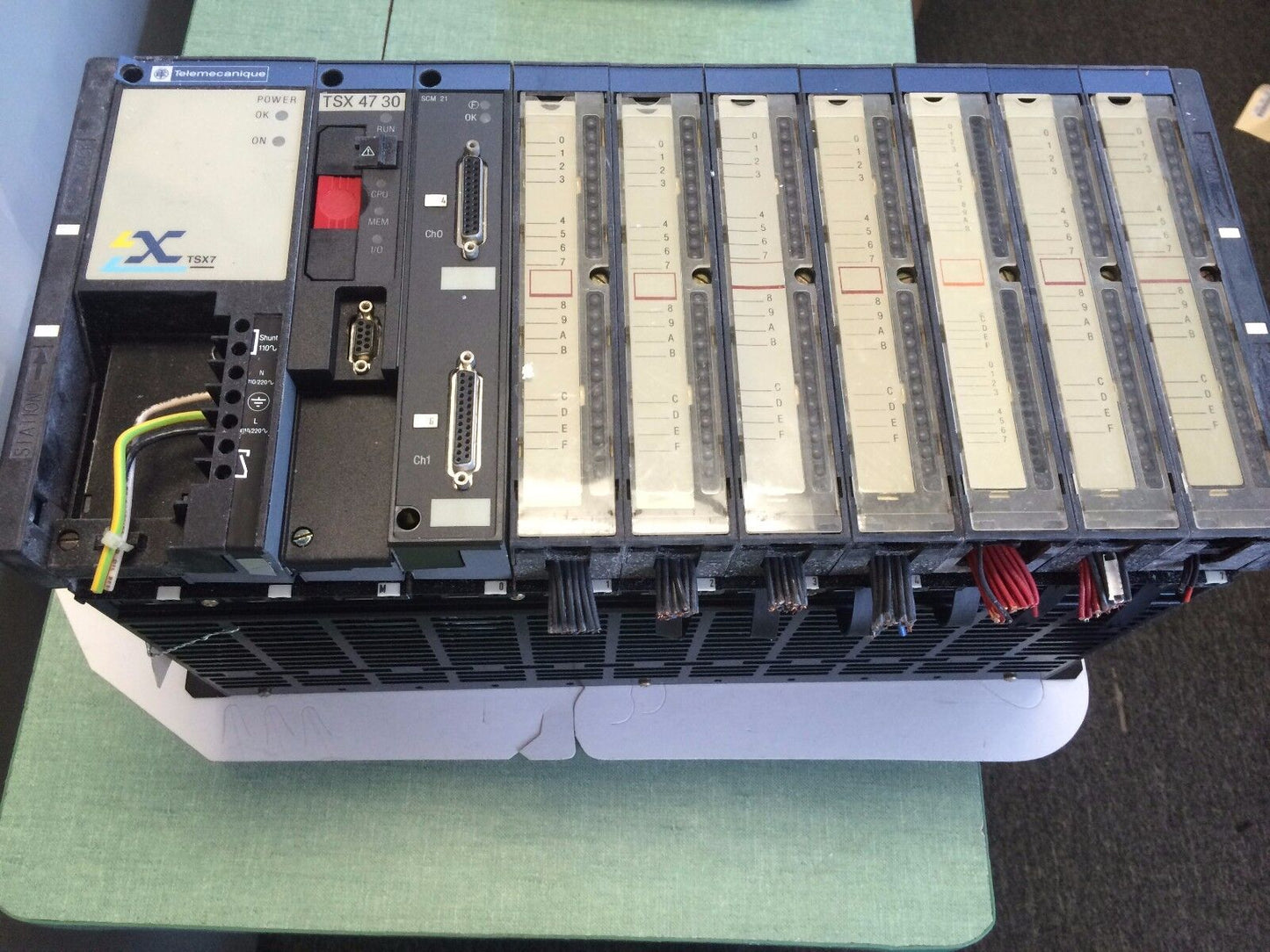 Telemecanique Tsx7 Plc System,Lx Tsx7,Tsx 47 30 Cpu,Tsxdet1612,Txs Sup 702,Cs