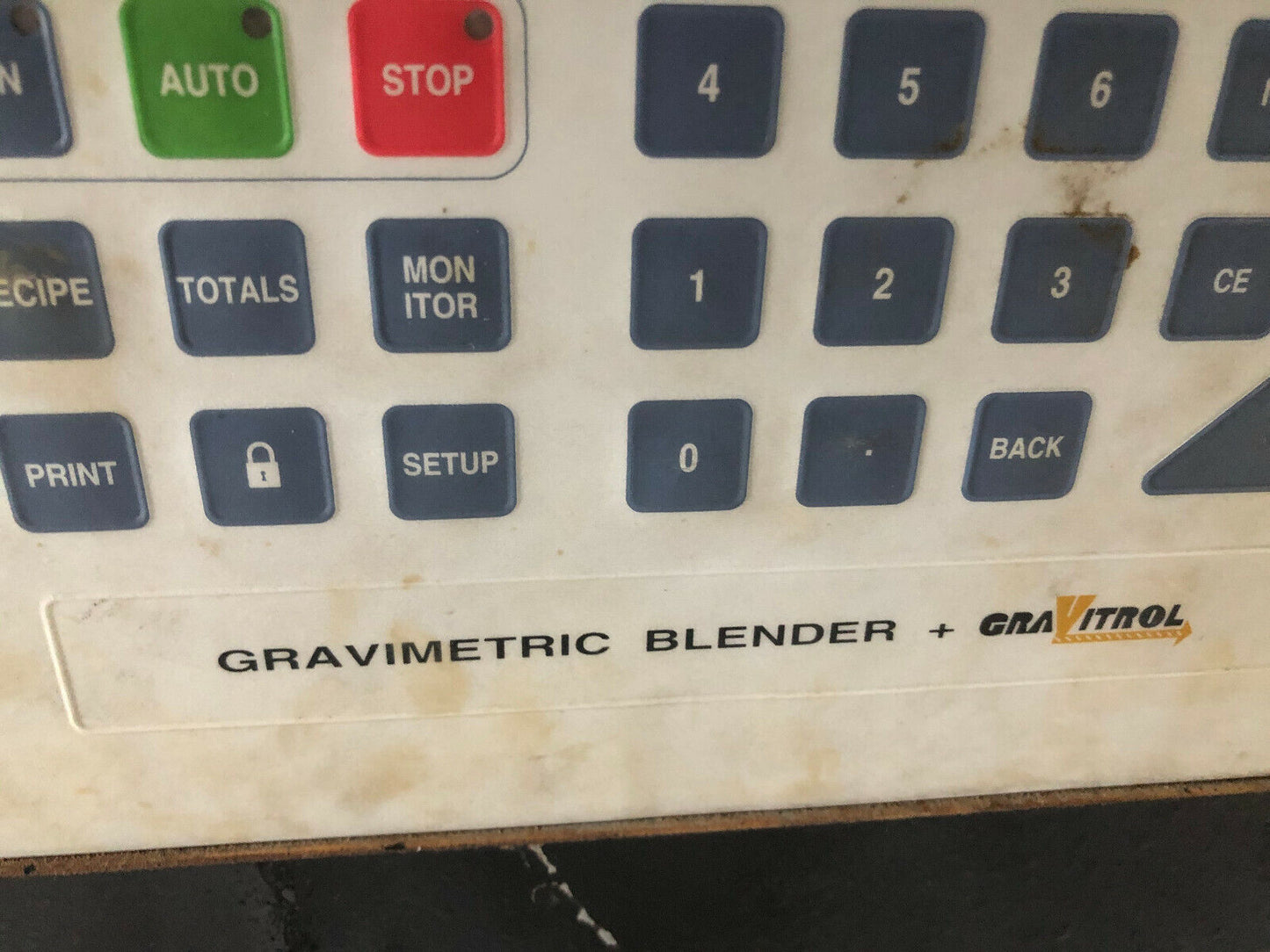 Process Control Gravimetric Blender Gravitrol Control Panel,Dc