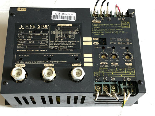 Reliance Electric Fs-A Electronic Speed Reducer,200/220 V,Fine Stop Fs A,Ha,Ev