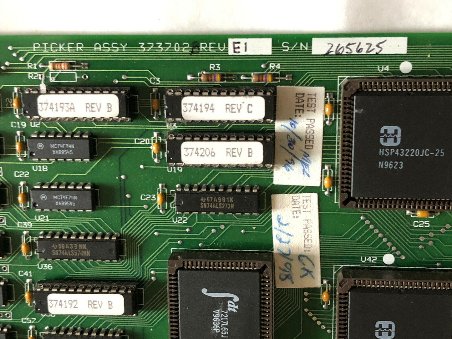 Oxford Marconi 373702 B Ddf,Picker 373702 Dynamic Density Functional Board,Dh