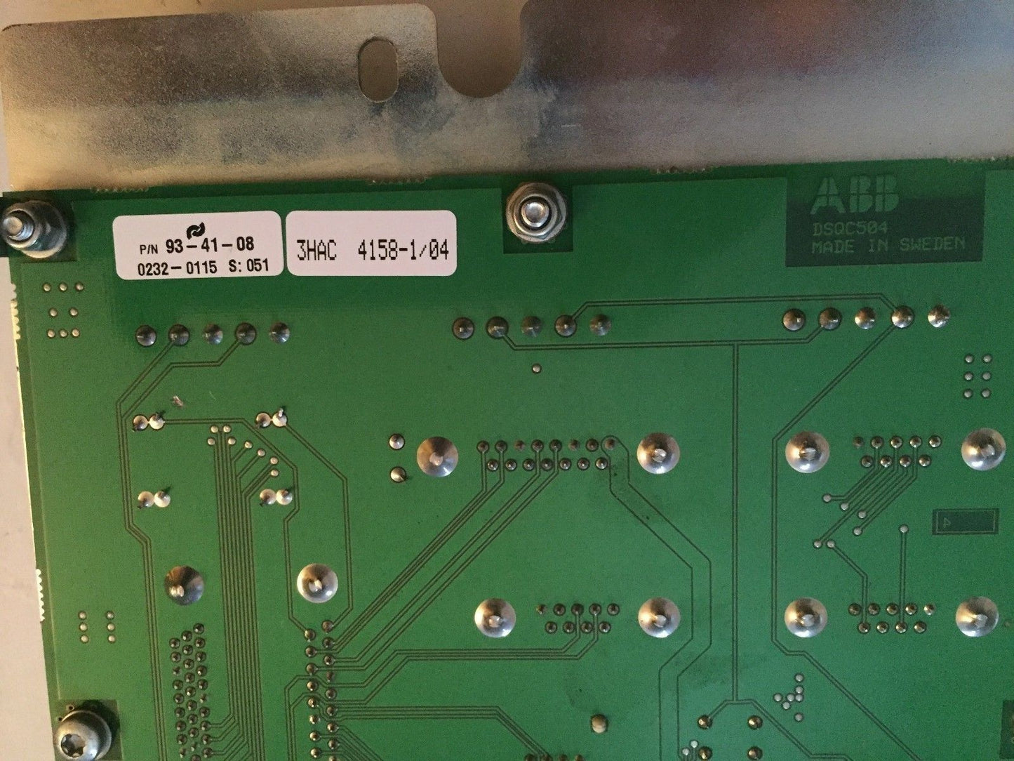 Abb Dsqc504,Abb 3Hac 4158-1/04,93-41-08 Base,Dsqc 504,3Hac5689-1/03.12850,Dd