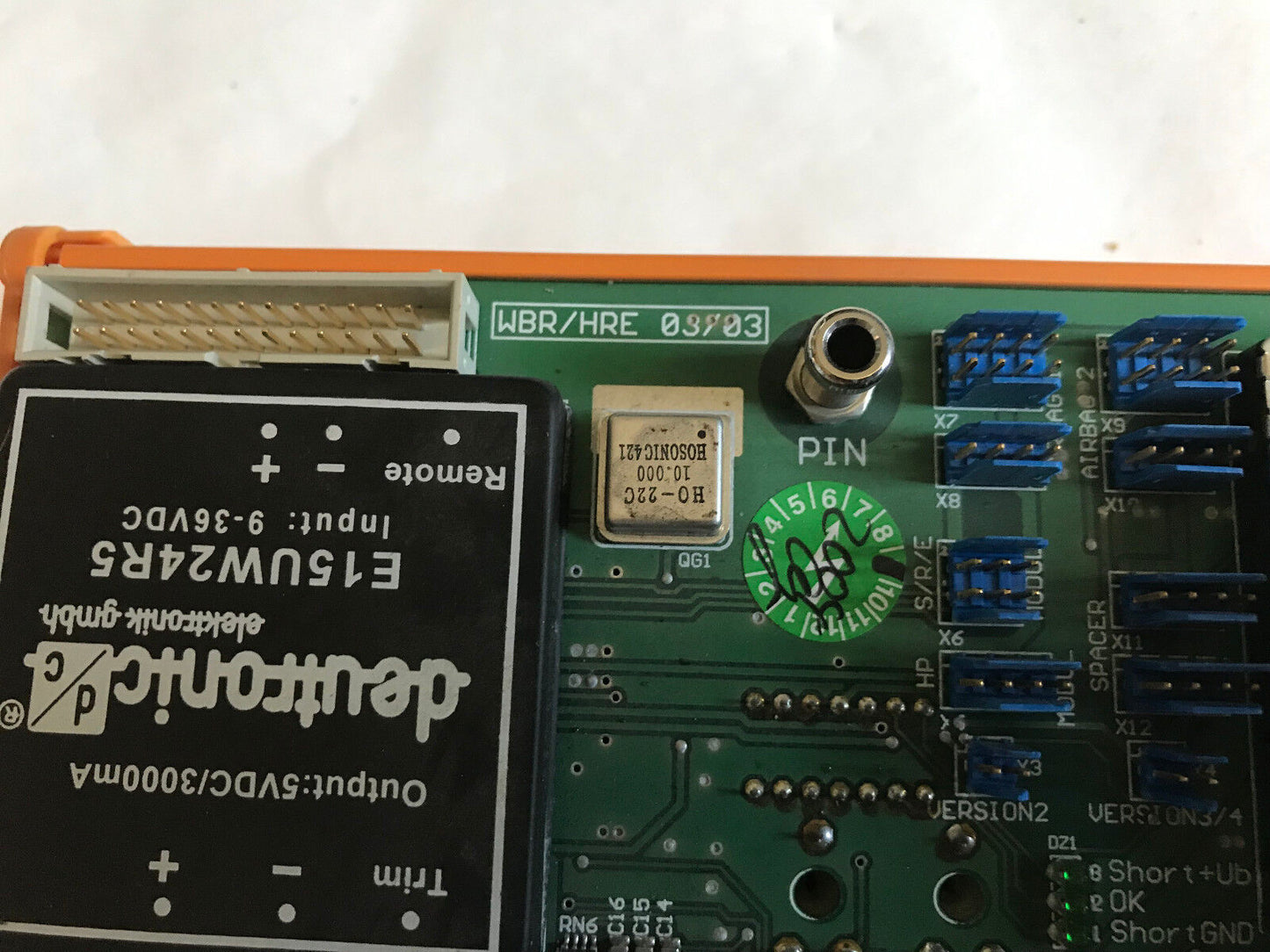 Tsk Test Point Circuit Board Wbr/Hre 03/03 Tn 219324,Master 2001 V1.3 El-52,Su