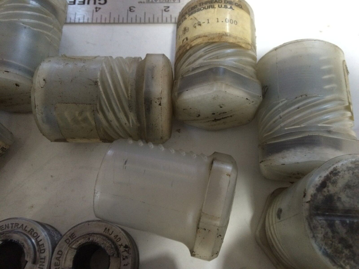 Lot 17 Central Mj40x1.5 B-18 Cr-1 Roller Thread Dies,Mj40x1.5 Iso B-18,Bp