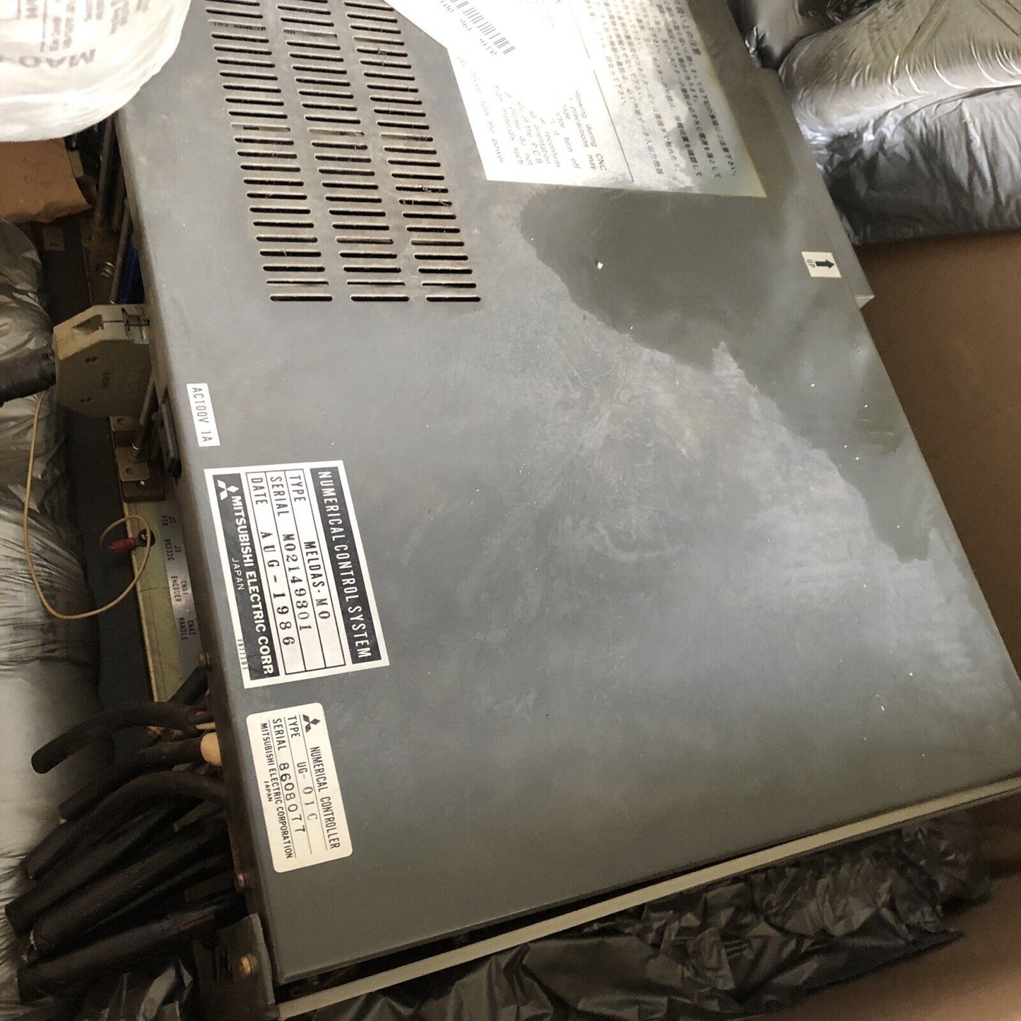 Mitsubishi Meldas-M0,Ug-01C,Meldas-Mo,Ug-O1c Numerical Control System,Be