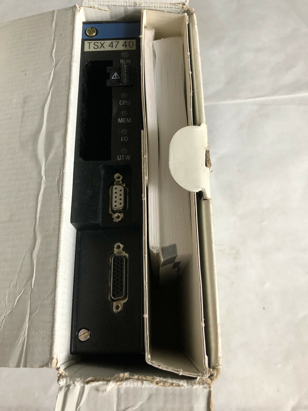 New Telemecanique Tsxp47411,Tsx 47 40,Tsx P47411 Processor Module Tsx-47-411,Ch