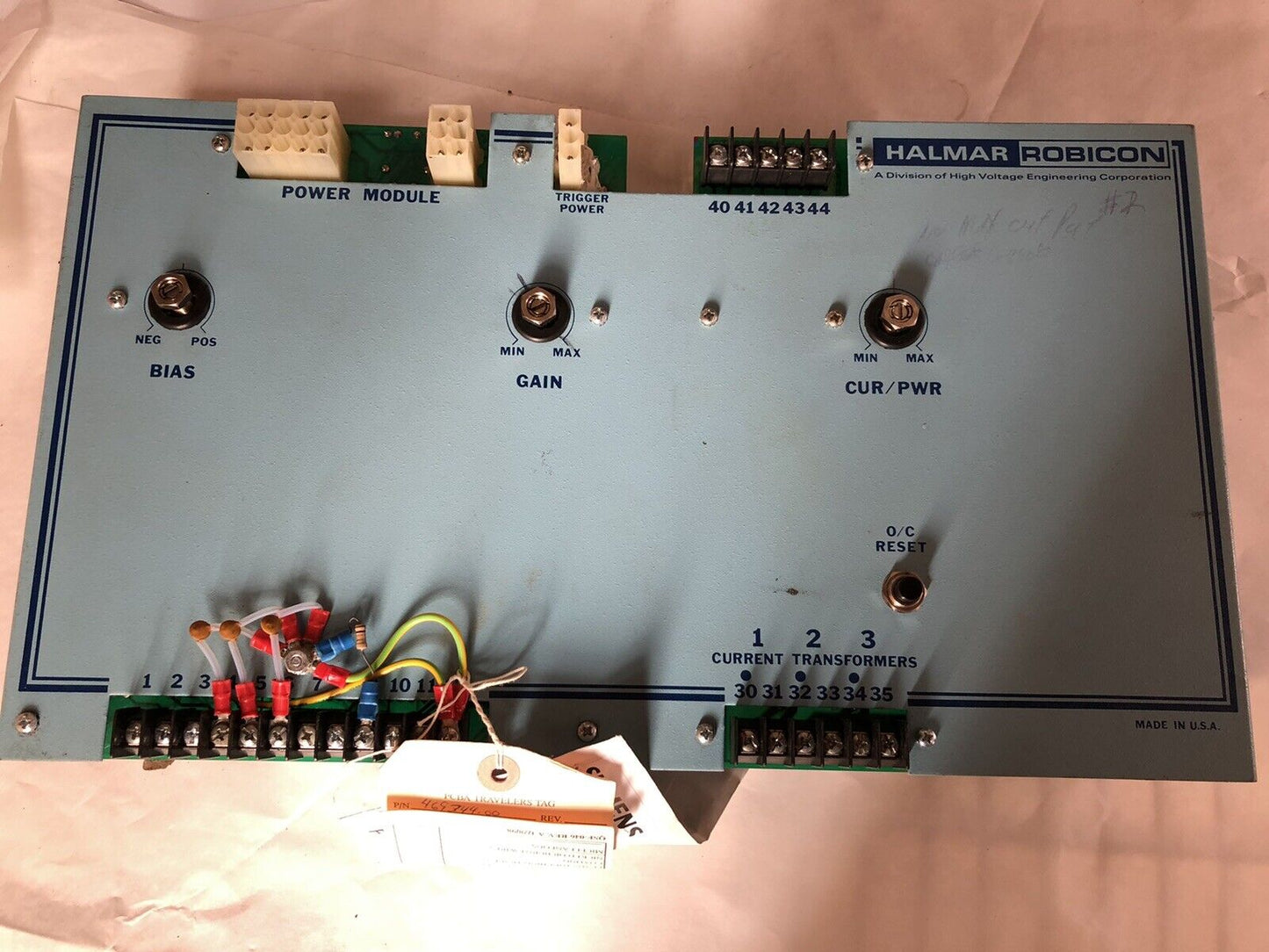 Halmar Robicon 18513 3P, Trigger Circuit, Scr Power Controller, 480Vac,Ea