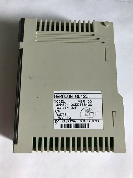 Yaskawa Jamsc-120Dd135400,Memocon Gl120 Plc Unit. Dc24 In-32P,120 Ddi 354 00,Ae