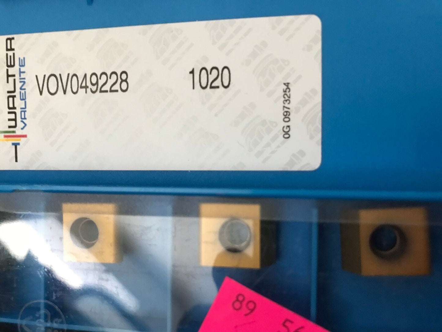 Lot 10 Valenite Vov049228 1020 Carbide Inserts Tin New 89-566-5199 Og0825851,Ej