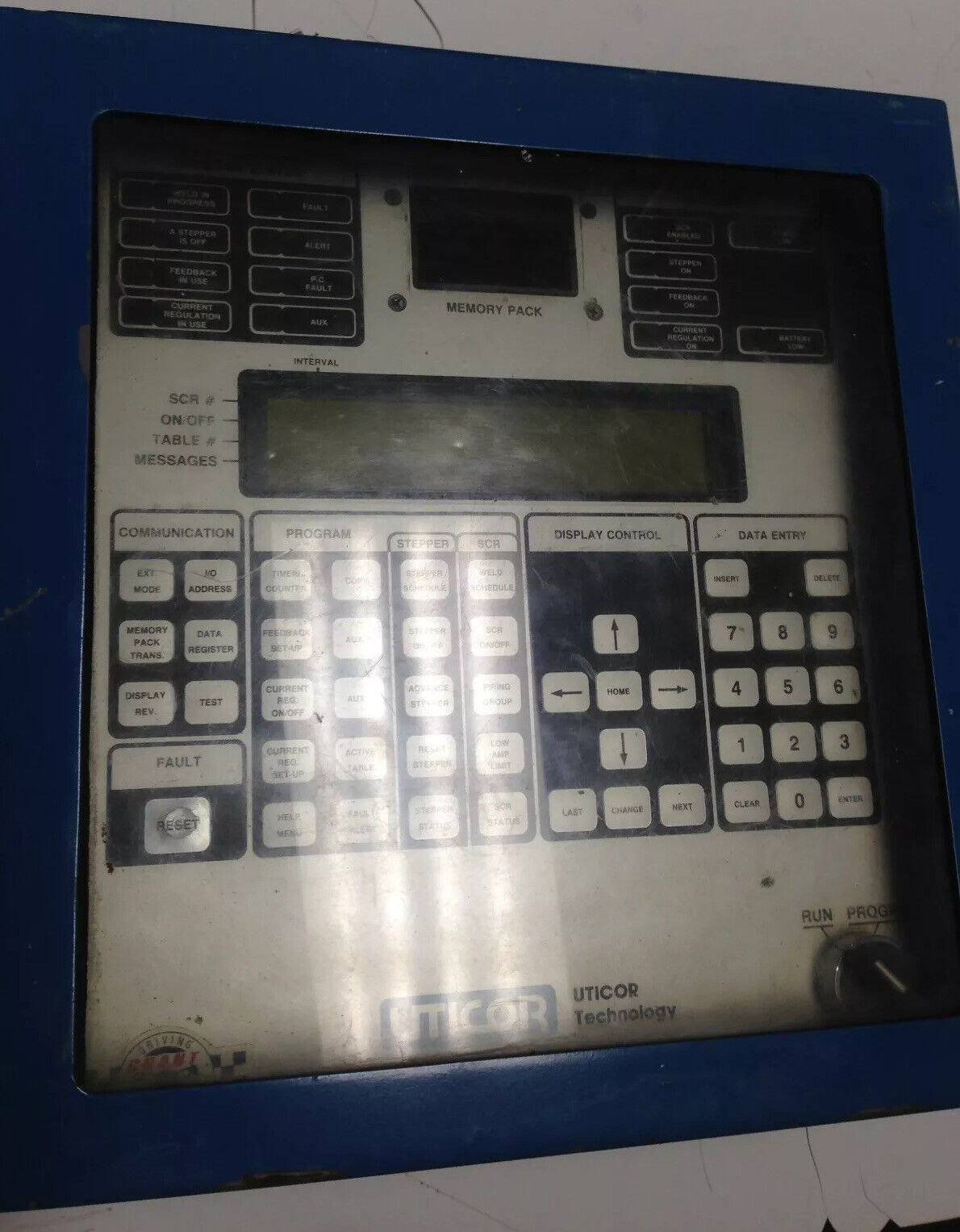 Uticor 58230S Rev B Welding Data Interface Contrller, .3 Amp, 120 Vac,Dd