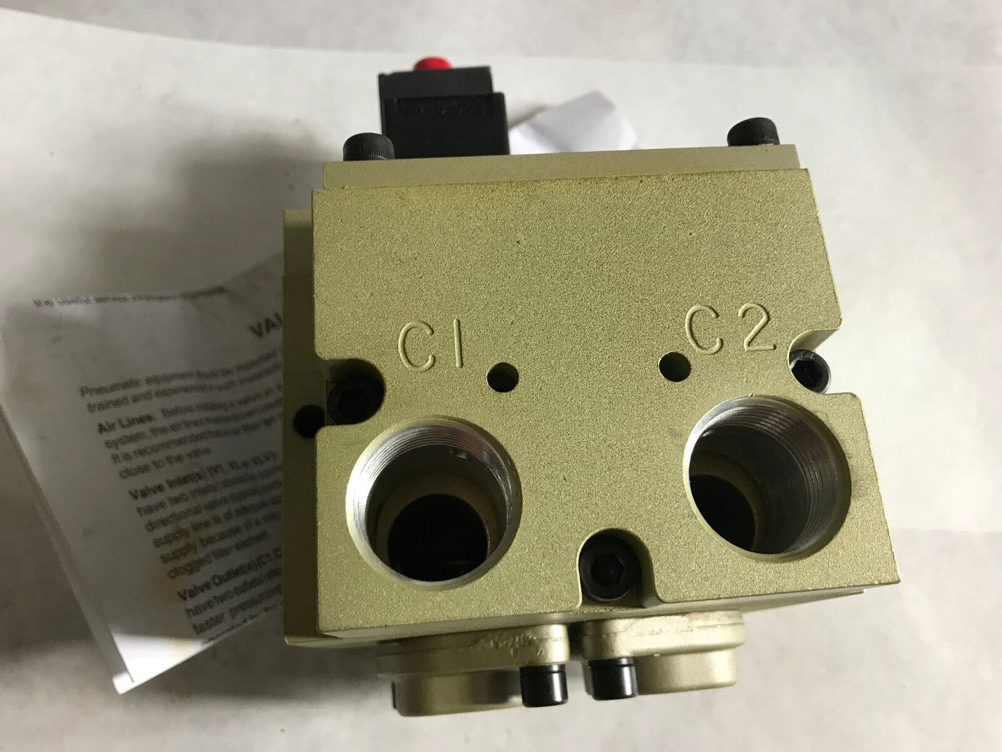 New Ross 2778C5905 Pilot Operated Check Valve. 3/4"Npt, 120Vac,Ep