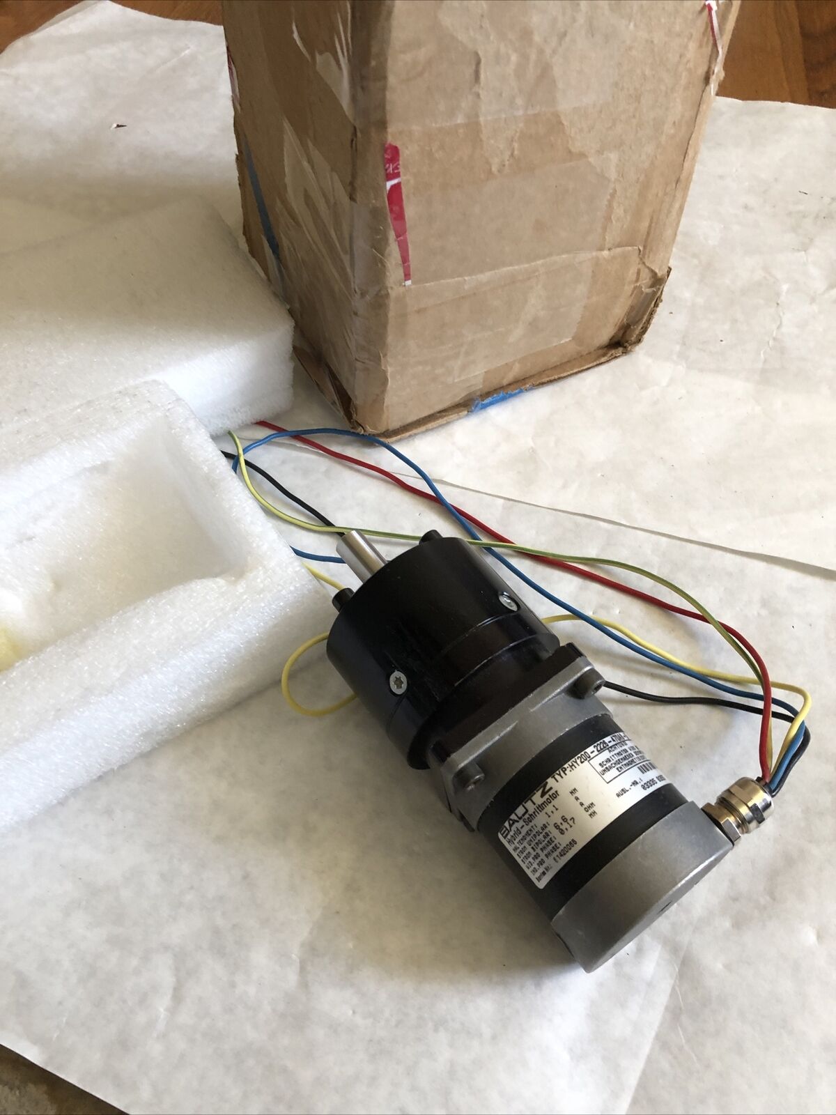 New Bautz Hy200-2226-470A8-5,706853,Hybrid-Schrlttmotor Servo Motor,Eb