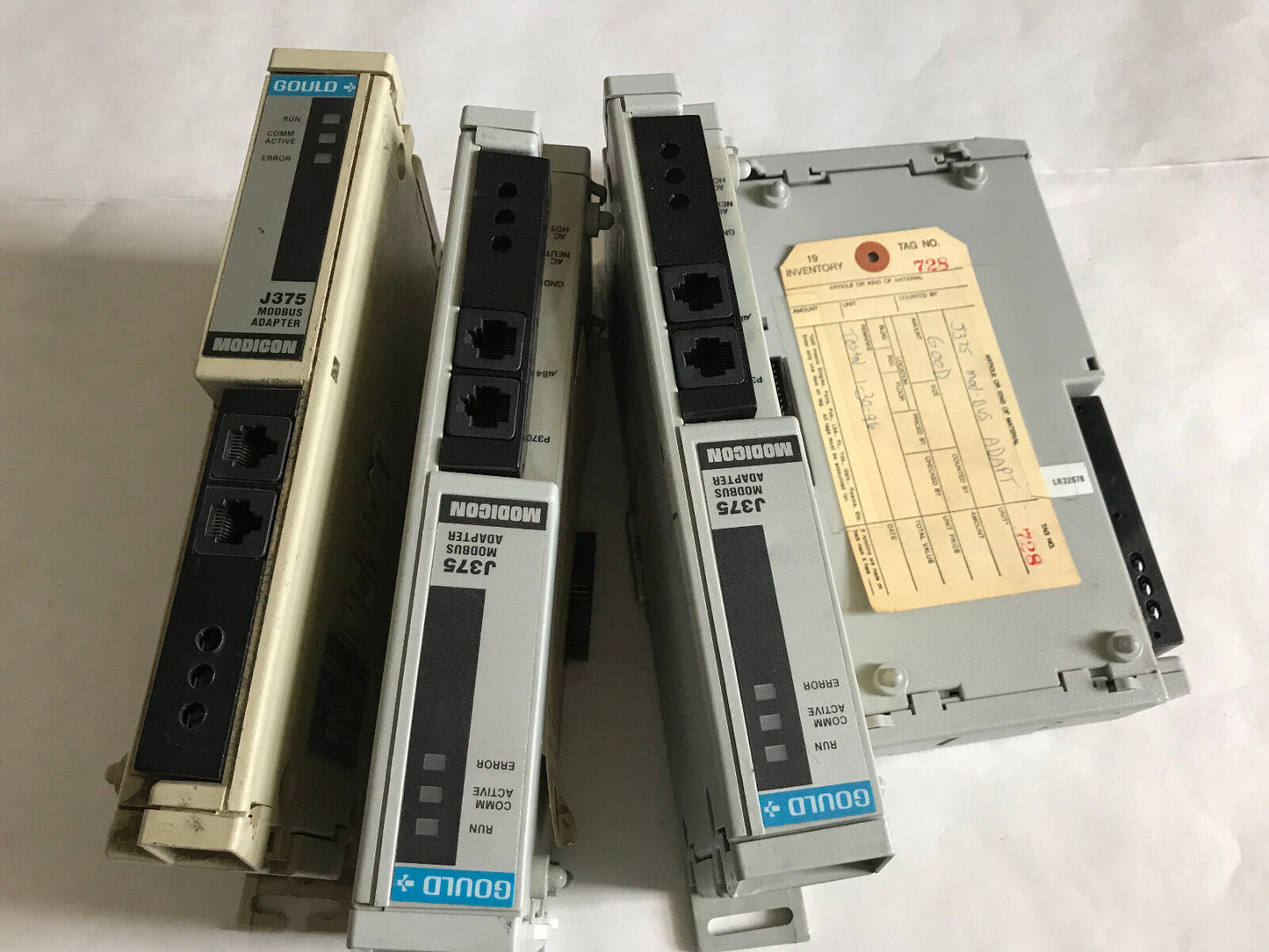Modicon J375 Modbus Adapter Module Gould Plc As-J375-010,.25Amps 115V,Sa