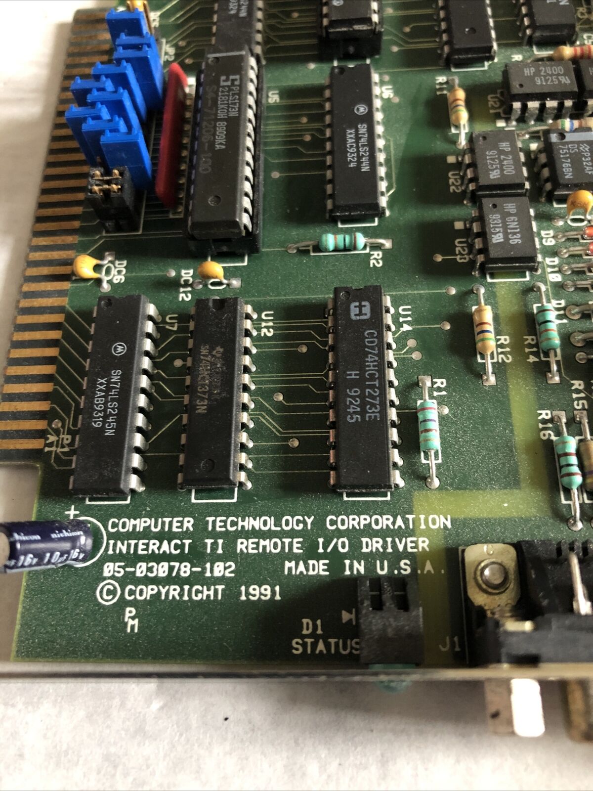 Ctc 05-03078-102,Computer Technology Parker Driver Interact Ti Remote,Ec