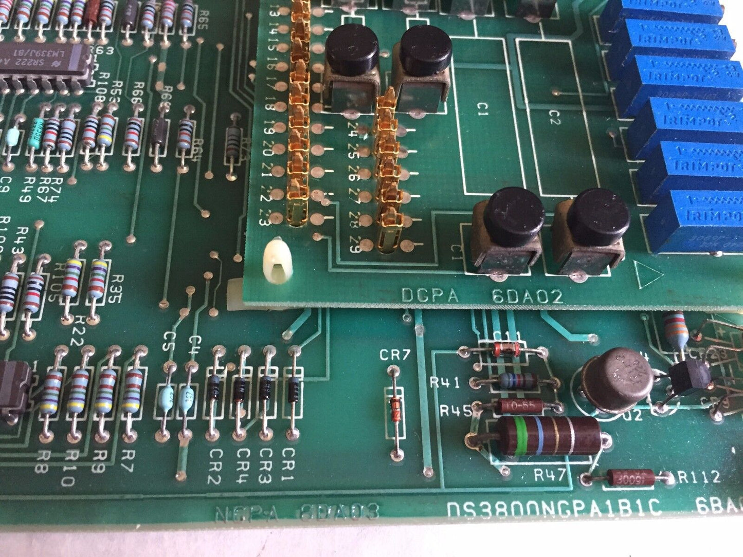 General Electric Ds3800ngpa1b1c 6Ba05,G.E. Ds3800dgpa1a1b Ngpa,Bx