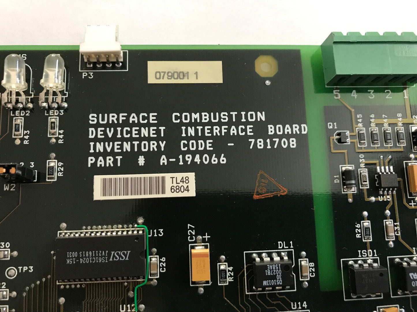 Mikul A-194066,6098,15220-0398 Surface Combustion Devicenet Interface 781708,St