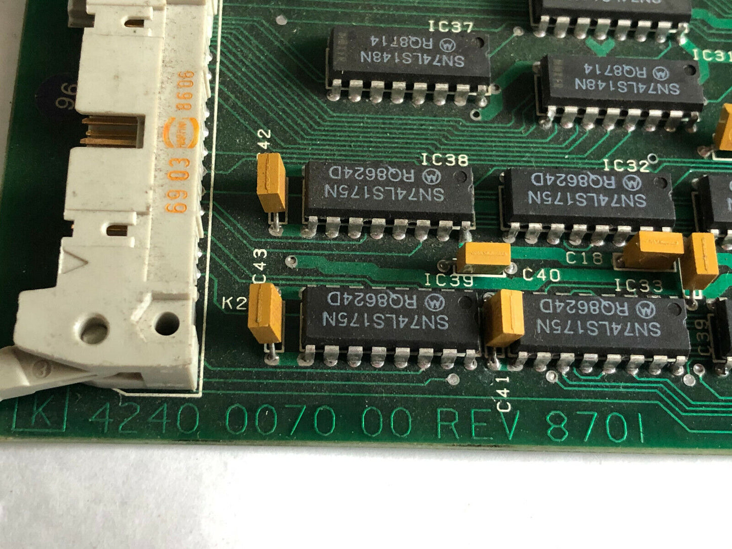 New Atlas Copco 4240 0070 00 Rev 8701 Terpo I/O Module,4240007000,Fj