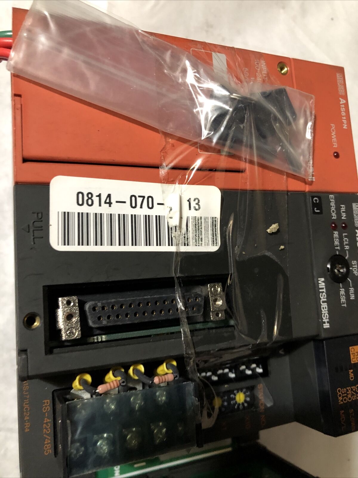 Mitsubishi A2ushcpu-S1,A1s35b,Plc System,A2ushcpu-S1,A1s61pn,A1sj1uc24-R4,Bv