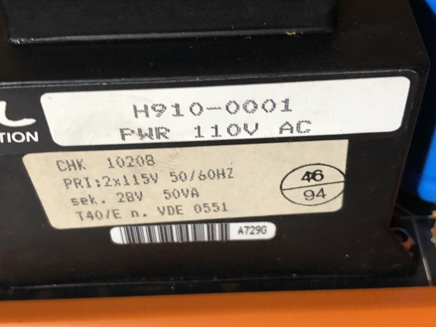 Action Instruments H910-0001 Slimpak 24Vdc Power Supply Rs Nt 115Vac/24Vdc 1A,To
