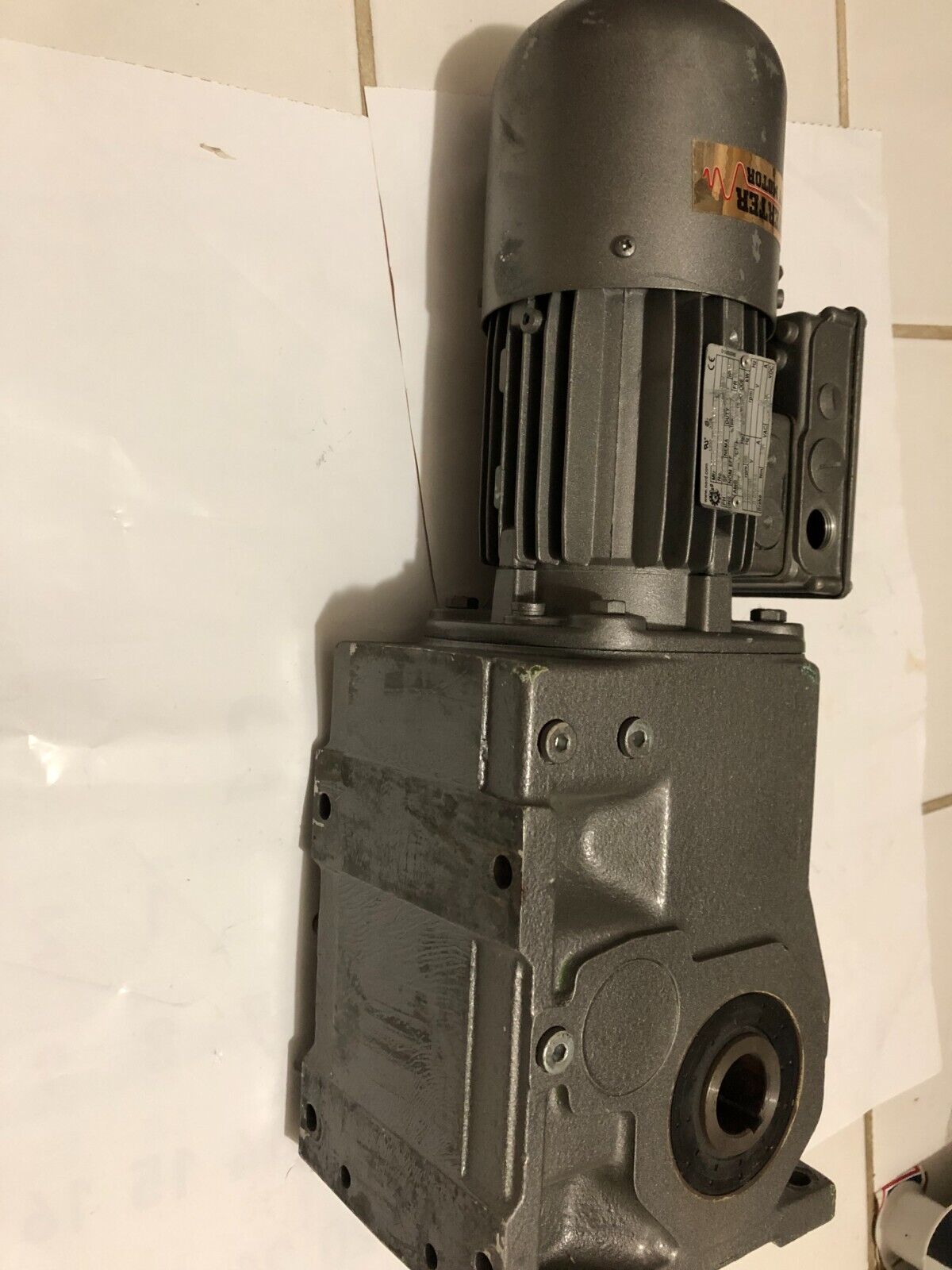 Nord 9012.1Ax-63 S/4 Cus B Re5 Hl Motor ,Gear Reducer 63 S74cus Bre5 R,Sm