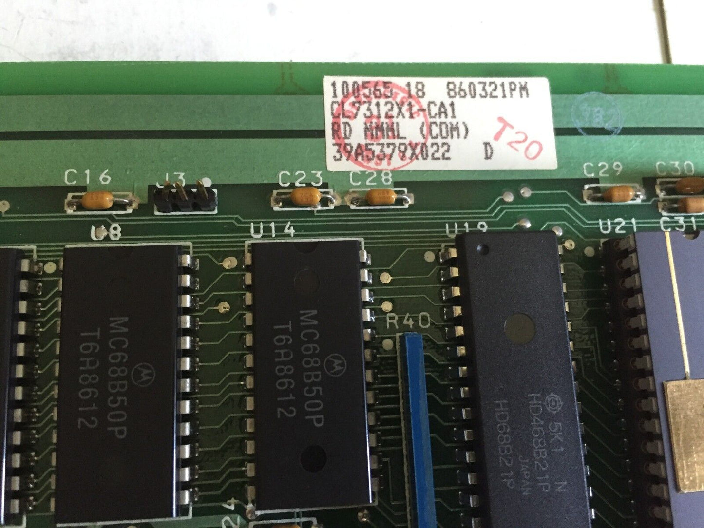 Provox 39A5379x022,49A1841,100565 18 860321Pm,Emerson Communication Ram Card,Ea
