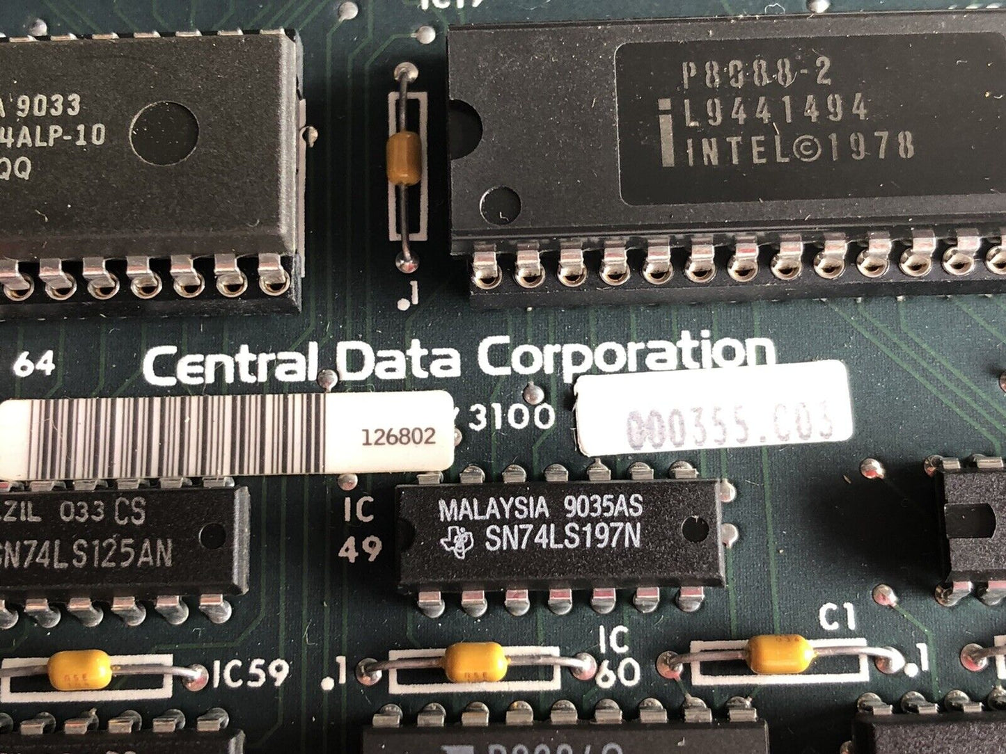 Central Data Central Data 050039C Iimsm-0,Bailey Mcs Bed61,000355.C03,3100,Ag