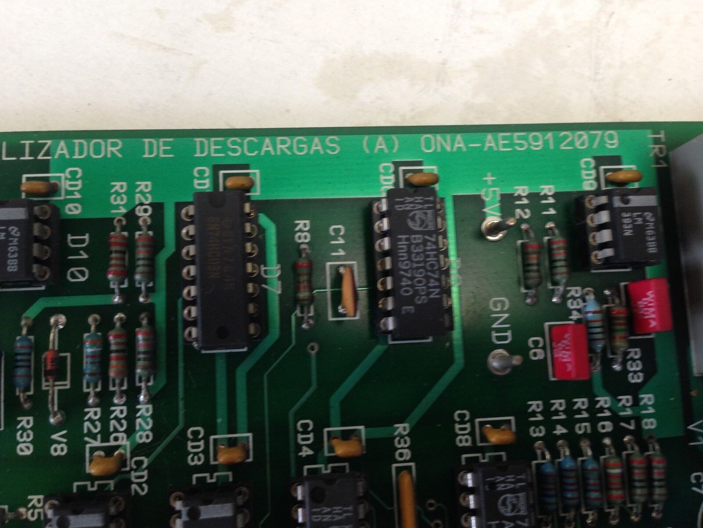 Ona-Ae5912079  Analizador De Descargas (A)    Pc Board,Bx