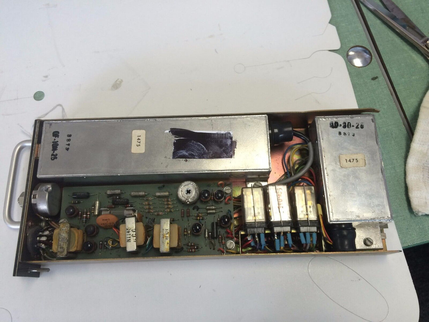 Quindar Qr-30 Electronics  Tone Receiver 1475Hz Qr-30-1475, Rec. Qr-30,Cr