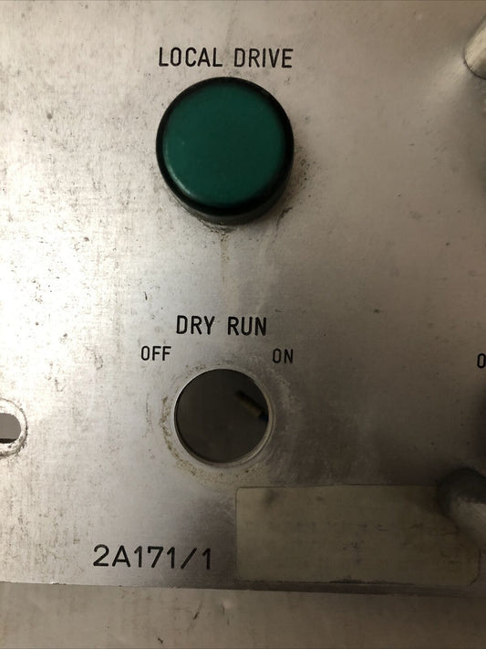 Srl 2A S.R.L 2A171/1 , 2A  2A171/1 Casalecchio Di Reno Italy Control Panel,Cv