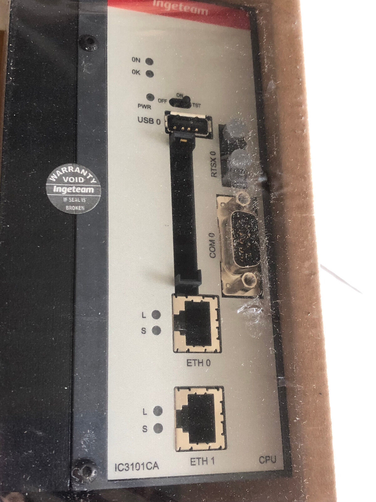 New Ingeteam Ic3101ca Cpu Ic3 2 Eth Controller,Ingeteam Ic3101ca,Gp308804,Cz