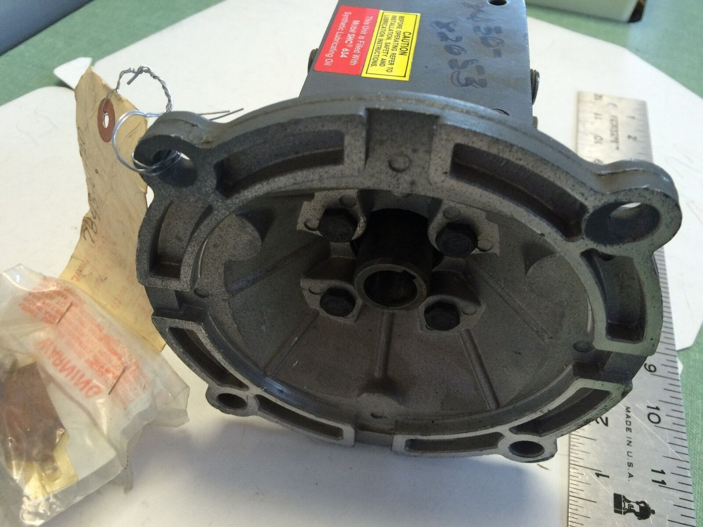 New Boston Gear F713-30S-B5-J6-Dor Right-Angle Gear Motor,30:1-Ratio,.320Hp,Ck