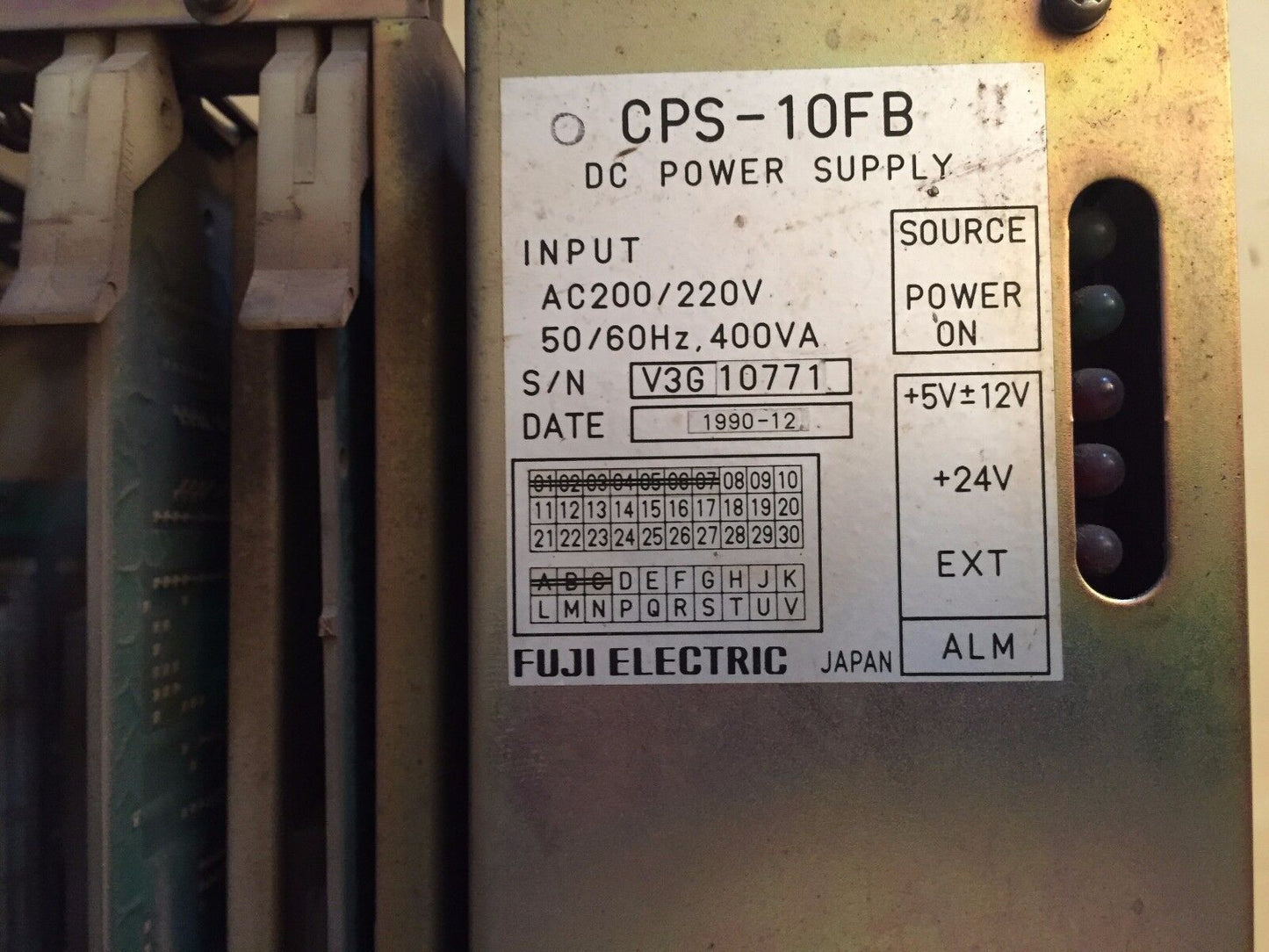 Yaskawa Jznc-Rk41-2,Df8203303-Ao,Rack,Jancd-Bb03,Cps-10Fb,Svo2,Mmi4,Mmi3,Ch