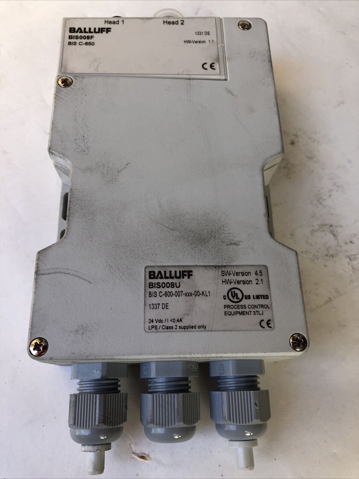 Balluff Bis008u Id System, Bis008f, Bis C-650, Bis C-600-007-Xxx-00-Kl1,Fi