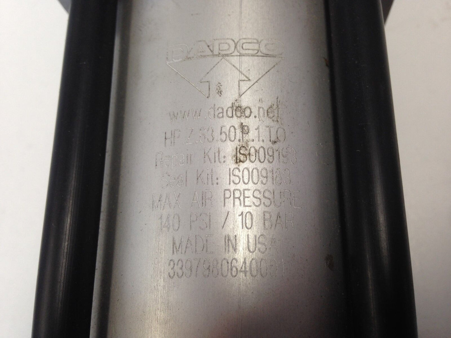 Dadco Hp.Z.63.50.P.1.T.O Pneumatic Cylinder Parco Hp.Z.63.50.P.1. To Is009193,Dk