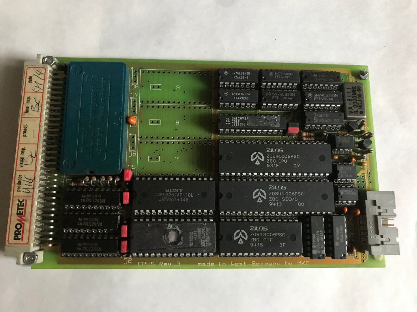 Prometec Cpu5 Rev.3 Cnc Electrical Cpus Rev.3 By Mkc Germany,Su,Sv