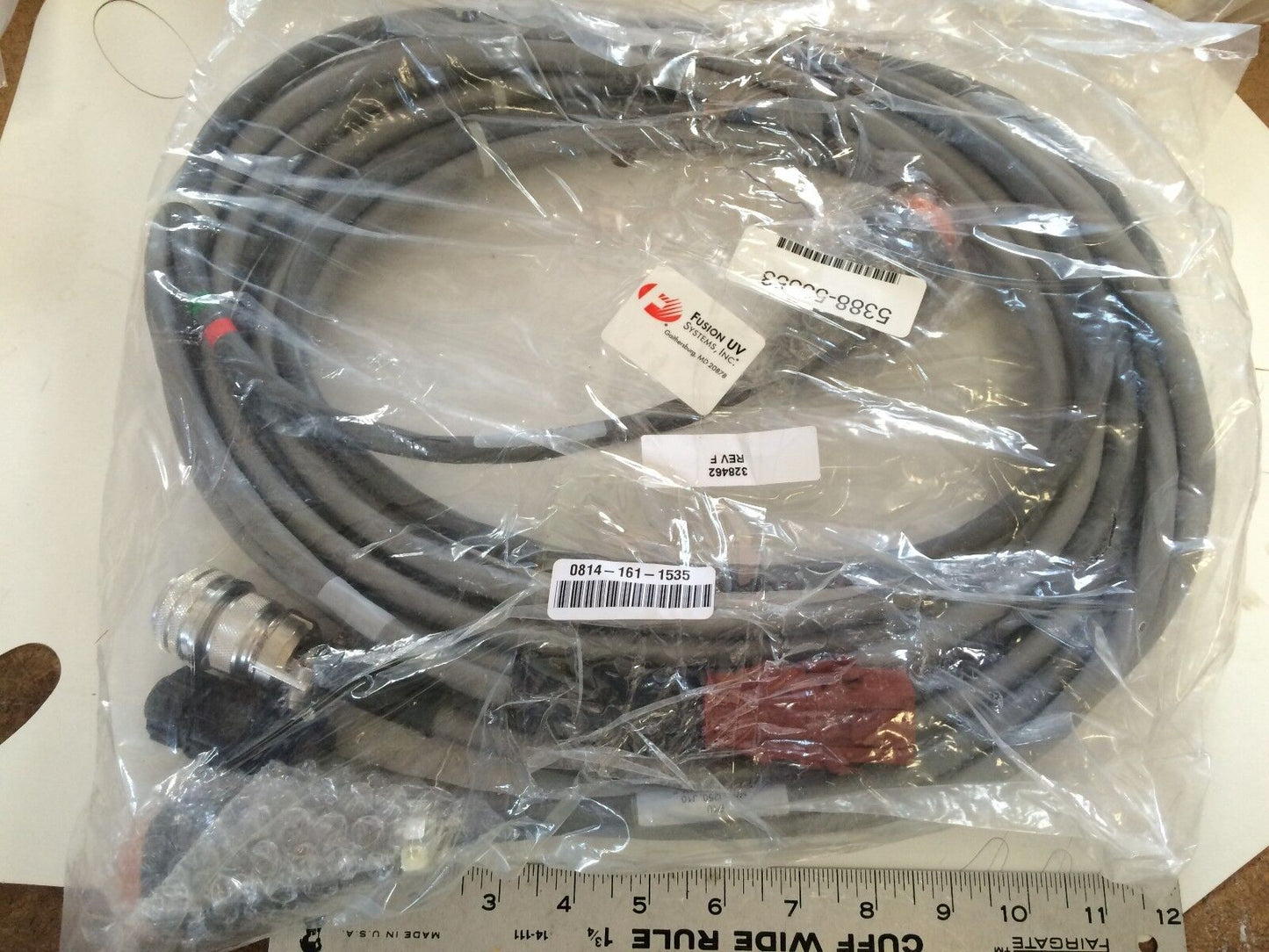Fusion Uv 328462 4M Rev F,P10,M/W 1250,J10,100673 Cable Connector Harness,Cw