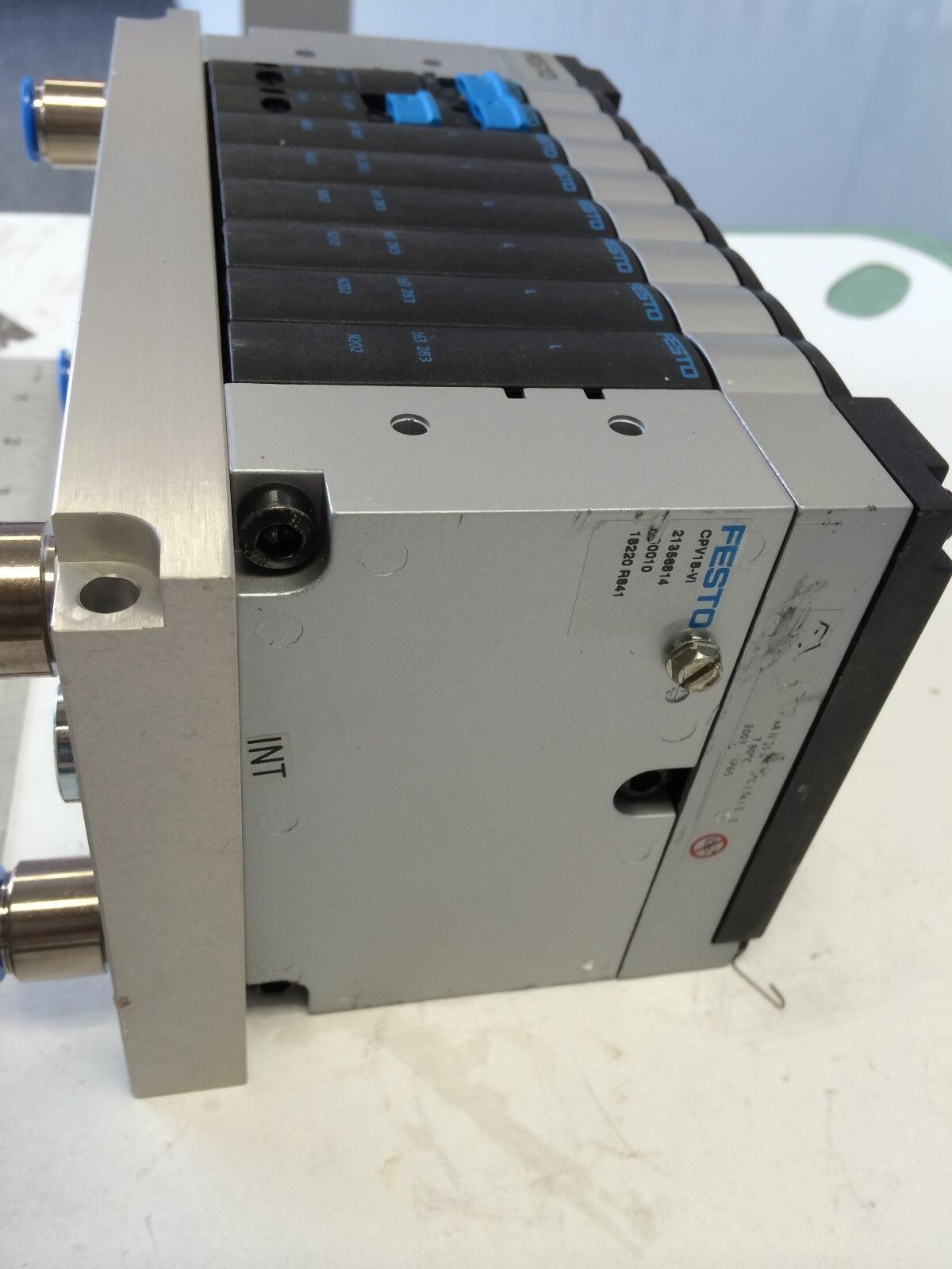 New Festo Cpv18-Ge-Mp-8,007234,Cpv18-Vi 24Vdc, Pneumatic Block Valve,Bg