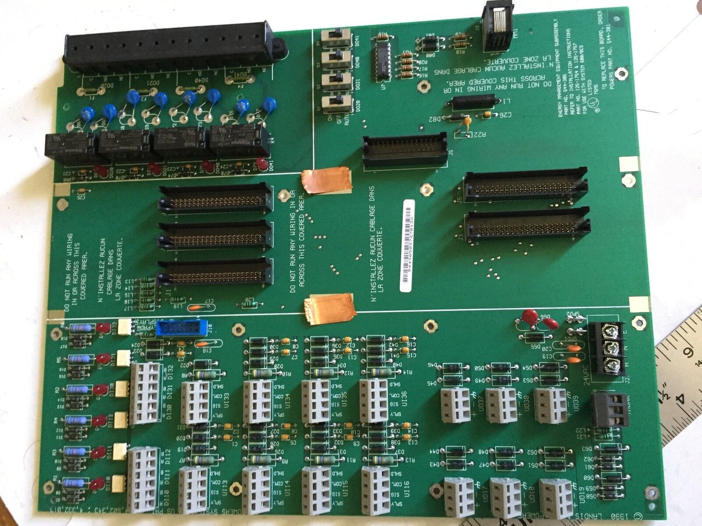 Landis & Gyr 544-305,4 602 343,125-1754 Powers System 600 Unitary,544-381,Bd,Bt